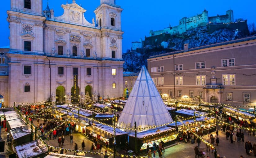 Salzburg joulumarkkinat