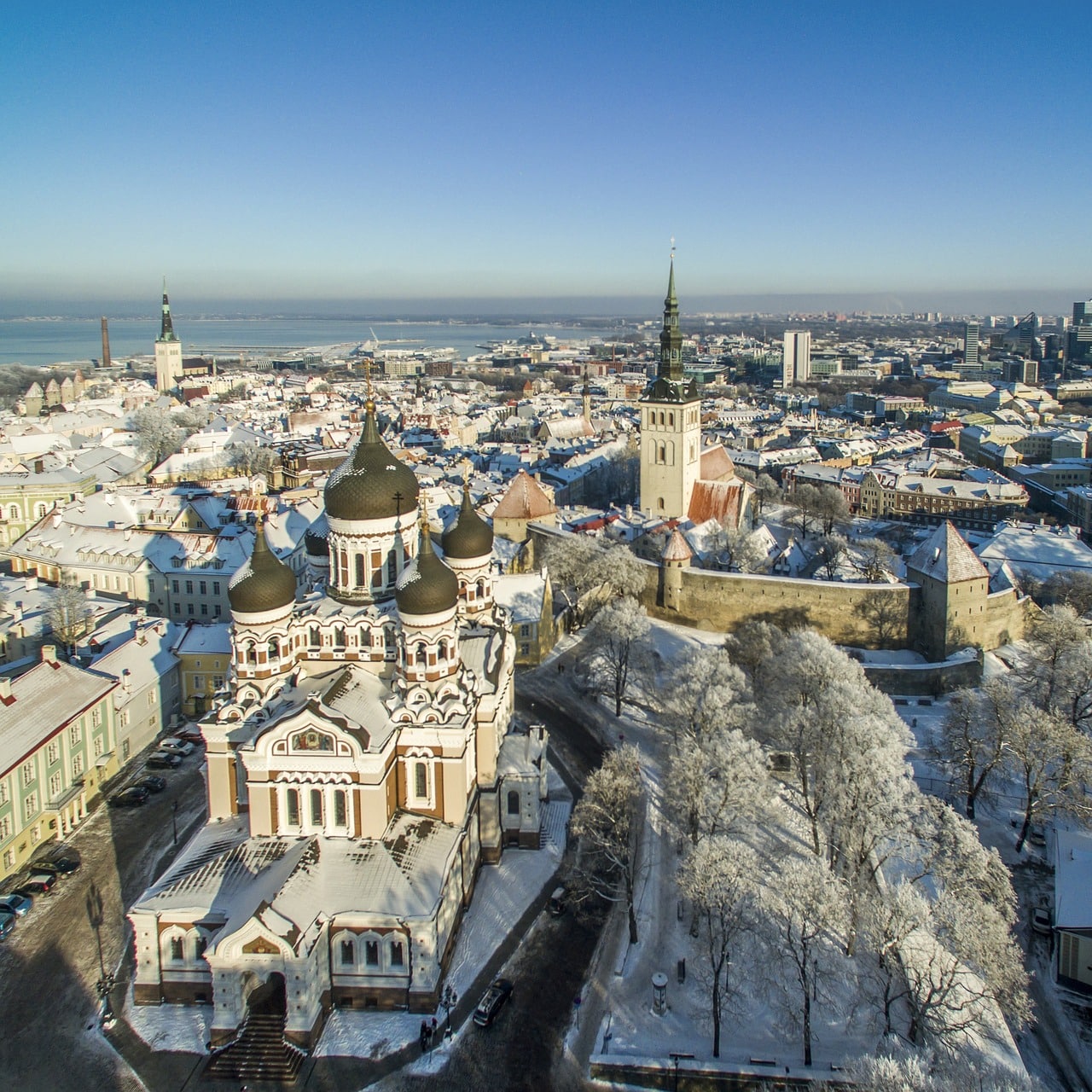 Tallinna talvi Niguliste museo