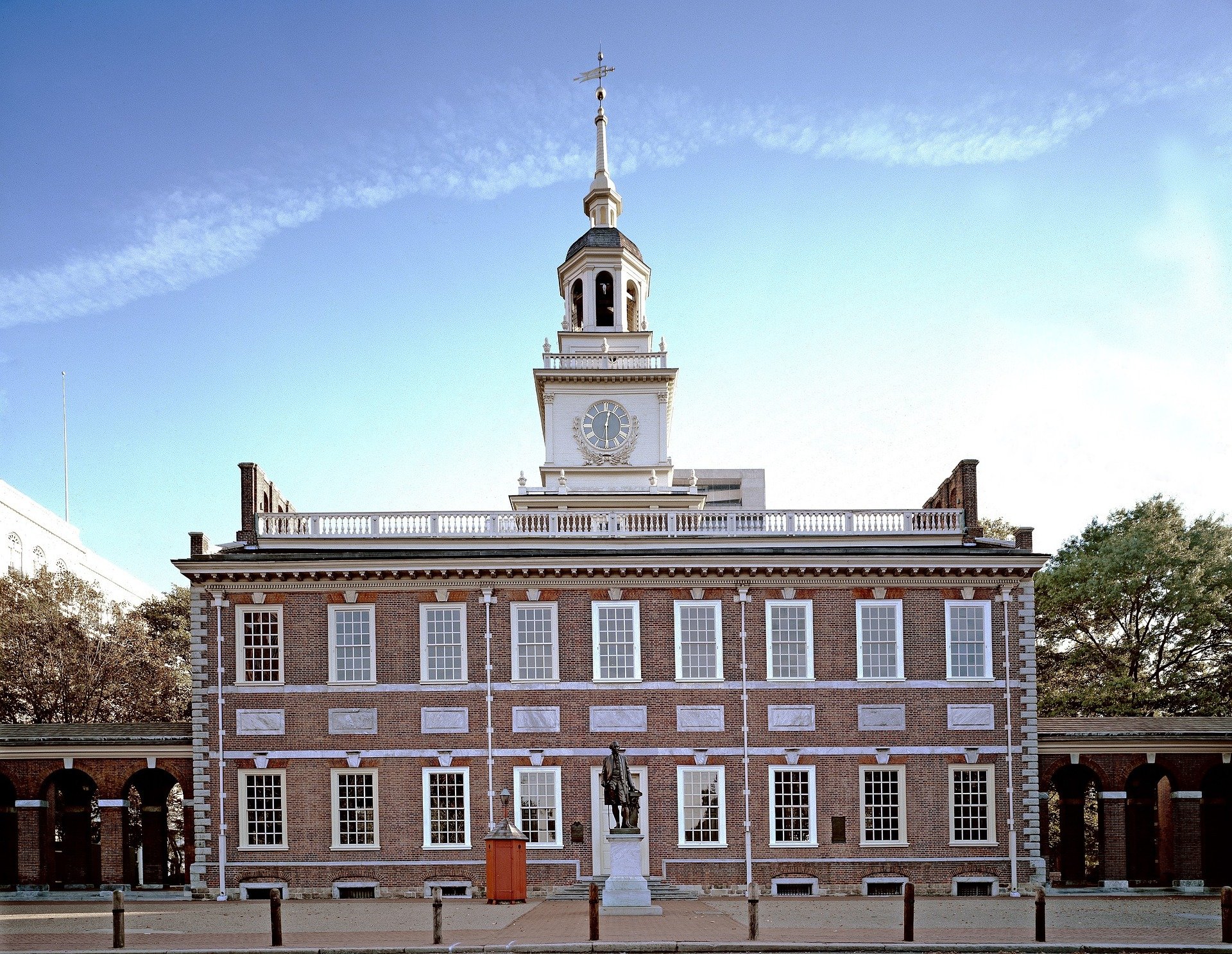 USA-Philadelfia-independence-hall-1920