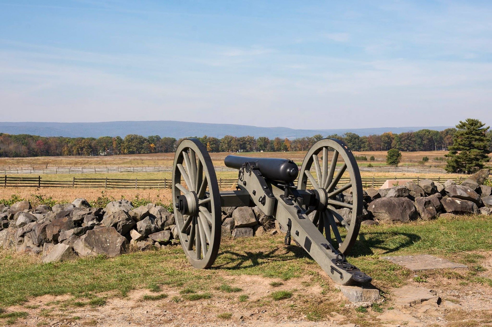 USA-gettysburg-Pennsylvania-tykki-1920