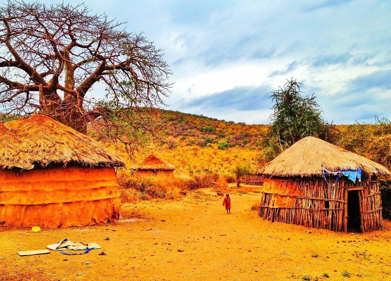 Afrikka majat