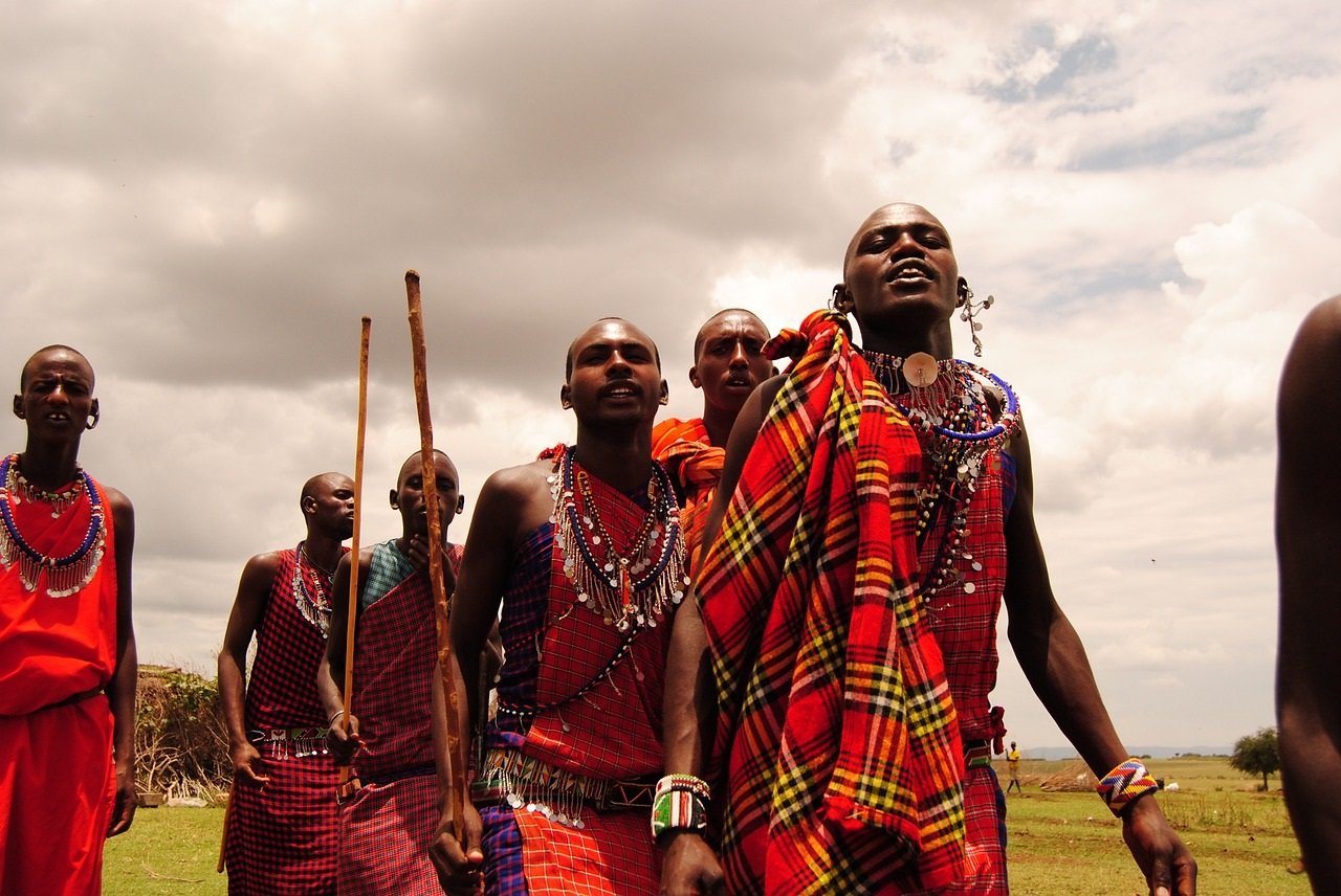 Maasai miehet