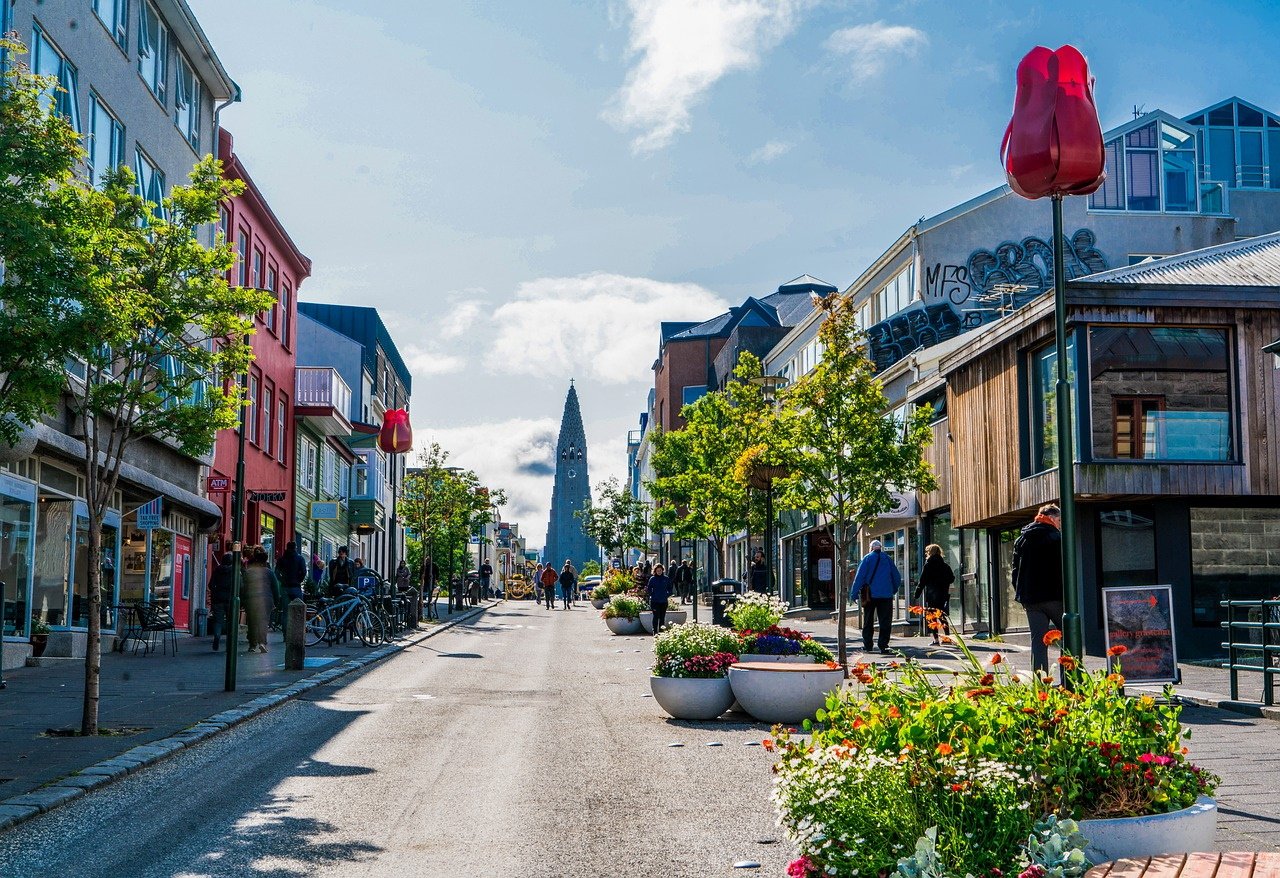 Islanti Reykjavik kirkko