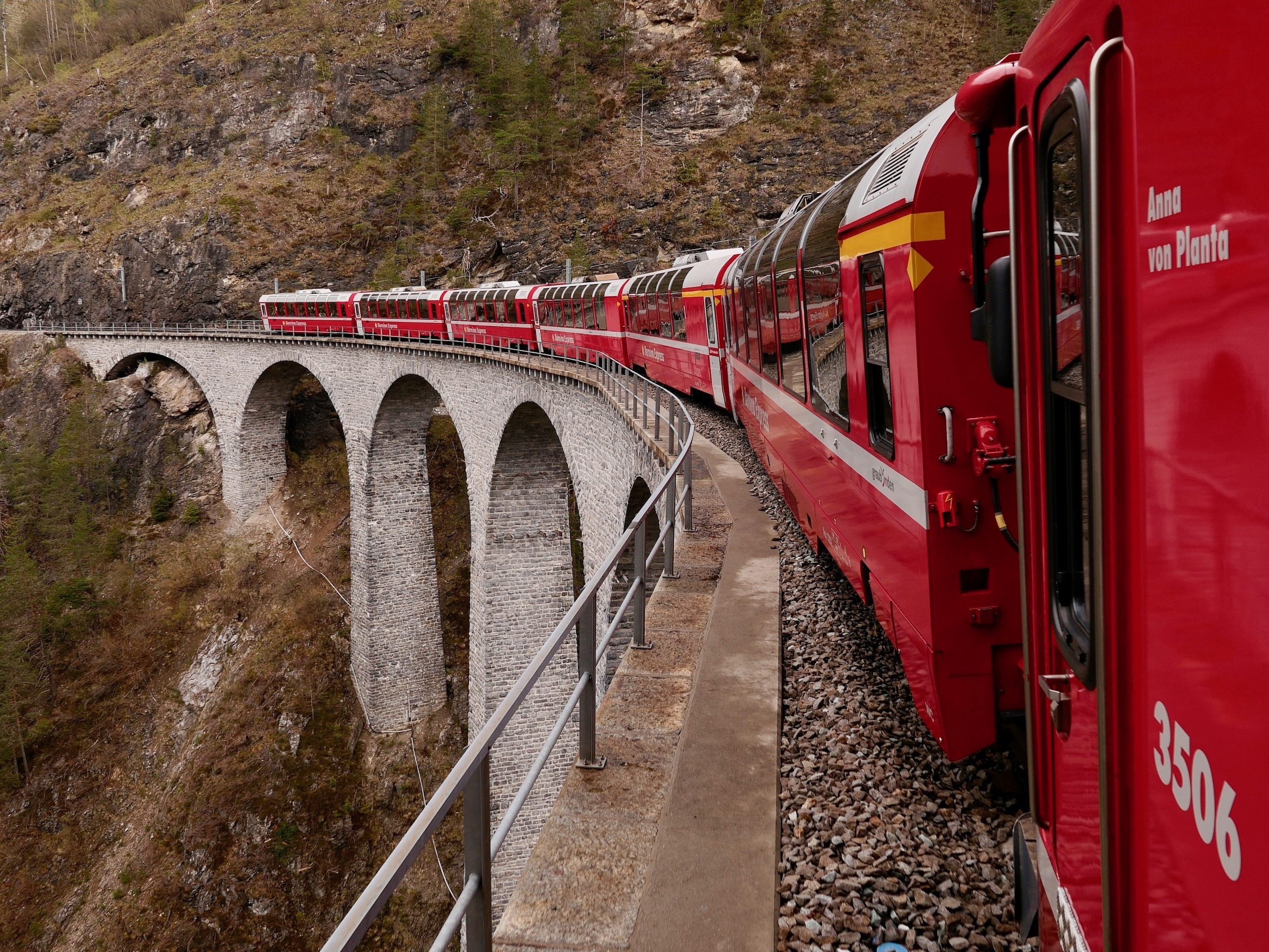 Bernina express junamatka