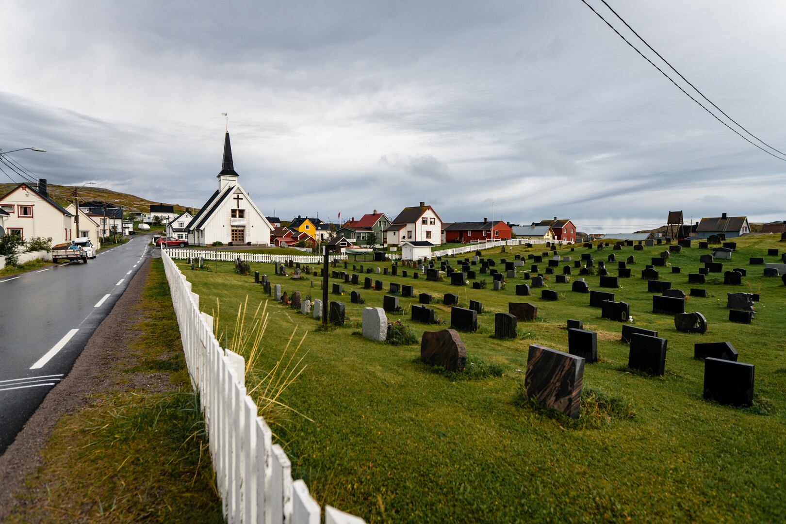 Kirkkoniemi-kirkko-maisema