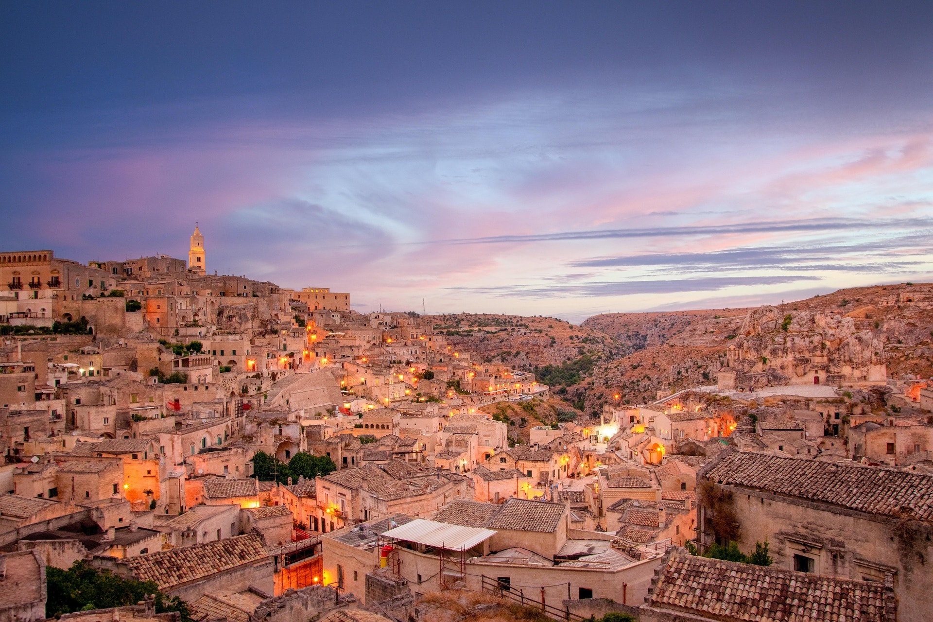 Italia Matera kivikaupunki Puglia – Unelmia Italiassa ja Adrianmeren rannikko Fly & Drive