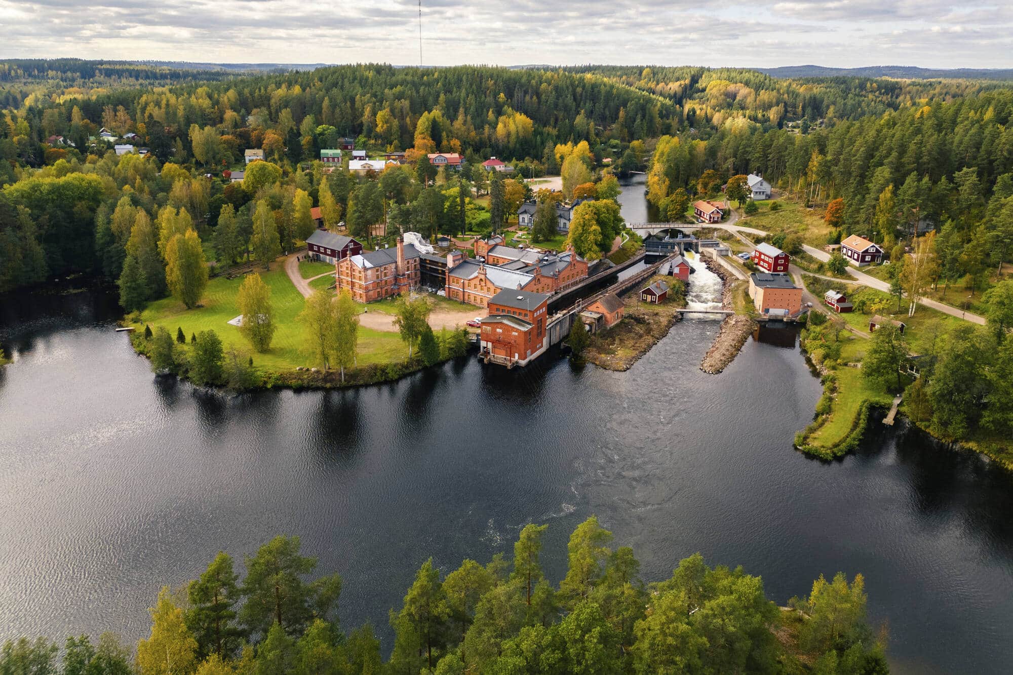 Kouvola ilmakuva ryhmämatka