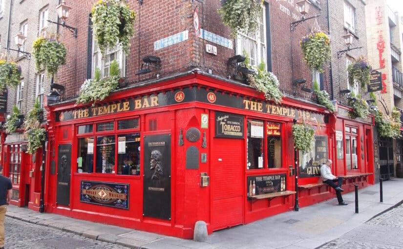 Irlanti Dublin kirjamatka